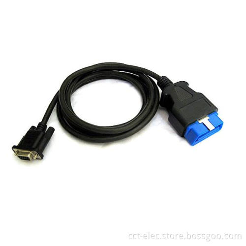 Obdii 16p M to dB9 Female Cable
